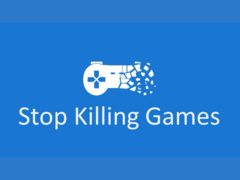 La campaña Stop Killing Games comenzó en 2024. En la imagen, el logotipo de la campaña. (Fuente de la imagen: Stop Killing Games)