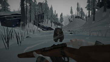 Una imagen que muestra un oso en The Long Dark.