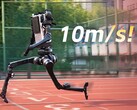El humanoide H1 de Unitree alcanzó una velocidad máxima de 10,1 m/s en un sprint, pero aún así quedó claramente por detrás de Usain Bolt en el tiempo total de los 100 metros.