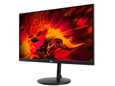 El Acer Nitro XV252QF tiene un aspecto discreto, como muchos otros monitores Nitro XV2. (Fuente de la imagen: Acer)
