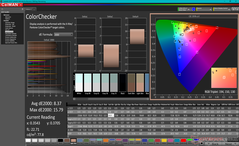 ColorChecker antes de la calibración