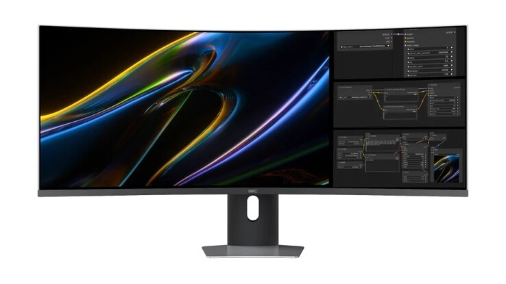 El monitor para videojuegos con tecnología mini LED cuenta con una resolución de 5.760 por 2.160 píxeles.