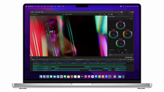 El primer MacBook Pro OLED podría tener un panel de LG (imagen: Apple)