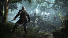 Assassin&#039;s Creed IV Black Flag, captura de pantalla en la imagen, está ampliamente considerada como una de las mejores entregas de la serie (Fuente de la imagen: Ubisoft)