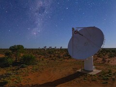 Los astrónomos han bautizado este objeto como ASKAP J1832-0911, y bien podría ser el origen de un nuevo tipo de objeto celeste. (Fuente de la imagen: CSIRO)