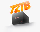 El ME Pro 370 tiene un precio inicial de unos 590 dólares. En la imagen: una fotografía promocional del NAS que muestra su capacidad de almacenamiento de 72 TB.