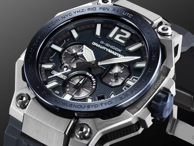 Los relojes Casio G-Shock Gravitymaster GWR-B3000 cuentan con tres subesferas
