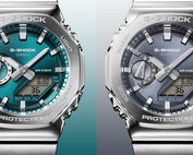 Los relojes Casio G-Steel GM2110D. (Fuente de la imagen: Casio)