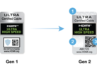 Las nuevas certificaciones funcionan con códigos QR. (Imagen: HDMI LA)