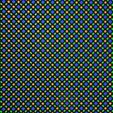 Foto del microscopio: Estructura de subpíxeles de un panel OLED