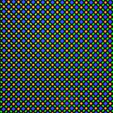 Foto del microscopio: Estructura de subpíxeles de un panel OLED