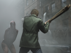 Una captura de pantalla de James Sunderland en acción durante un playthrough de Silent Hill 2 Remake. (fuente de la imagen: SteamDB)