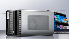 Lanzamiento de la carcasa para GPU externa ThinkBook TGX de Lenovo con una versión propia de OCuLink (Fuente de la imagen: Lenovo)