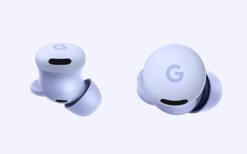 Los Pixel Buds 2a en Iris. (Fuente de la imagen: Google)