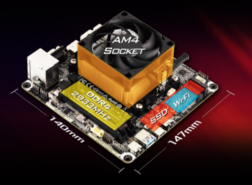 Dimensiones de la placa madre (Fuente de la imagen: ASRock)