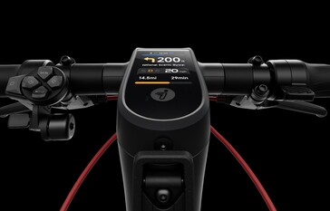 El patinete eléctrico Segway Max G3 Plus cuenta con una pantalla a color para la navegación.