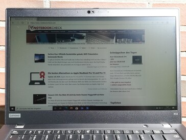 Lenovo ThinkPad X13 - Uso exterior