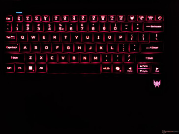 Iluminación del teclado