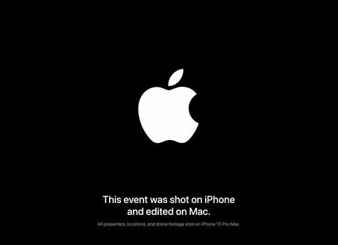 Apple afirma que el evento "Scary Fast" fue grabado con un iPhone. (Fuente : Apple)
