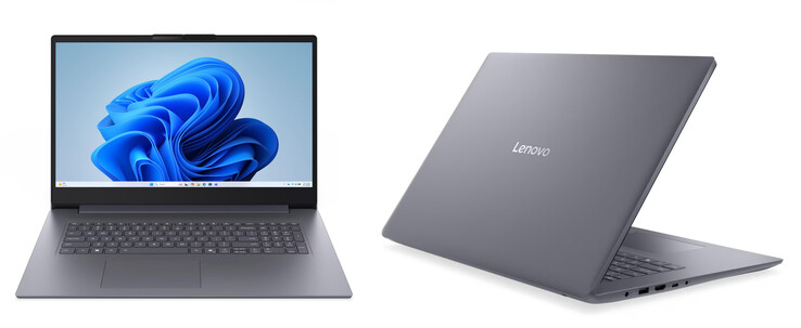 El IdeaPad Slim 3i 17IWC11 en su acabado Luna Grey.