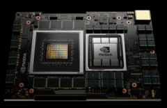 La CPU &#039;Grace&#039; de Nvidia basada en Arm aprovecha su tecnología de GPU basada en Ampere para el procesamiento avanzado de IA. (Imagen: Nvidia)