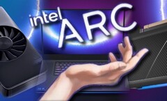 Intel tenía muchas esperanzas puestas en seducir a creadores y jugadores con sus tarjetas gráficas Arc. Analizamos por qué no funcionó tan bien. (Fuente de la imagen: Intel - editado)