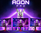 Los nuevos monitores Agon Pro de AOC tienen todos paneles de 27 pulgadas y están diseñados para los jugadores de competición. (Fuente de la imagen: AOC)