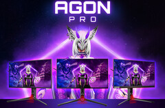 Los nuevos monitores Agon Pro de AOC tienen todos paneles de 27 pulgadas y están diseñados para los jugadores de competición. (Fuente de la imagen: AOC)