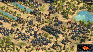 En la imagen: Una captura de pantalla de juego de Age of Empires: Definitive Edition.