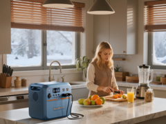 La central portátil de iones de sodio Bluetti Pioneer Na puede alimentar hasta 11 dispositivos simultáneamente (Fuente de la imagen: Bluetti)