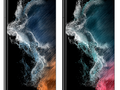 El Galaxy S22 Ultra en dos de sus cuatro colores previstos. (Fuente de la imagen: @ishanagarwal24)