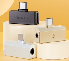 FiiO ha lanzado el Snowsky Tiny, un DAC externo USB-C para auriculares, en tres colores y dos versiones. (Fuente de la imagen: FiiO)