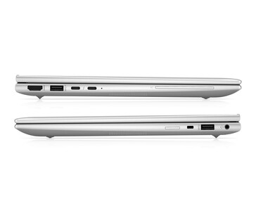 Puertos del HP Elitebook 835 G9. (Fuente de la imagen: HP)