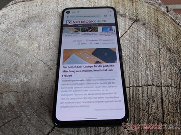 Google Pixel 4a - Uso al aire libre