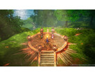 Una captura de pantalla de la colección del remake HD-2D de Dragon Quest I y II que muestra el estilo artístico único del juego. (Fuente de la imagen: Square Enix)