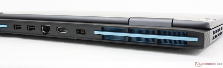 Trasera: USB-A 3.2 Gen. 2 (10 Gbps), RJ-45 Gigabit, HDMI 2.1, adaptador de CA
