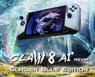 El Glacier Blue Edition es la segunda actualización del Claw 8 AI+ de MSI hasta el momento.