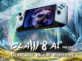 El Glacier Blue Edition es la segunda actualización del Claw 8 AI+ de MSI hasta el momento.
