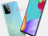 El Galaxy A52 tiene un total de cinco cámaras. (Fuente de la imagen: OnLeaks)