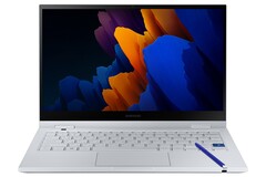 El Samsung Galaxy Book Flex2 viene con S Pen incorporado. (Fuente de la imagen: Samsung)