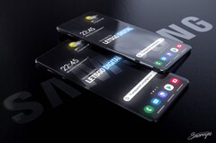 Samsung concept. (Fuente de la imagen: LetsGoDigital/Snoreyn)