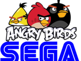 Sega ha anunciado que comprará la empresa creadora de Angry Birds. (Imagen: logotipos de Sega y Angry Birds)