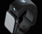 La banda compatible con el reloj Wristcam Apple añade la funcionalidad de vídeo y fotografía fija al reloj Apple. (Imagen: Wristcam)