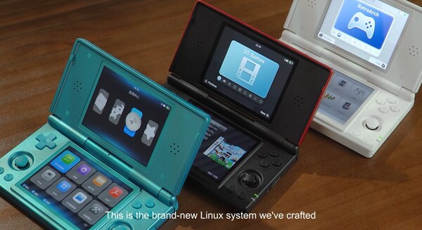 El sistema operativo Linux de Anbernic RG DS tiene tres temas.