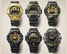 Relojes Casio con diseño «bold-camo».