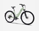 Bicicleta eléctrica Rockrider E-ACTV 100 verde almendra de Decathlon