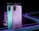 El Samsung Galaxy M17e está disponible en colores azul y violeta