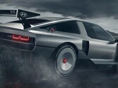 El Hyundai N Vision 74 cuenta con una pila de combustible de hidrógeno y un paquete de baterías. (Fuente de la imagen: Hyundai)