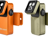 Los modelos Olight Oclip 2 Pro (izquierda) y Oclip 2 Ultra (derecha) incorporan cabezales inclinables y pinzas giratorias para orientar la luz con facilidad.