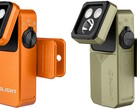Los modelos Olight Oclip 2 Pro (izquierda) y Oclip 2 Ultra (derecha) incorporan cabezales inclinables y pinzas giratorias para orientar la luz con facilidad.